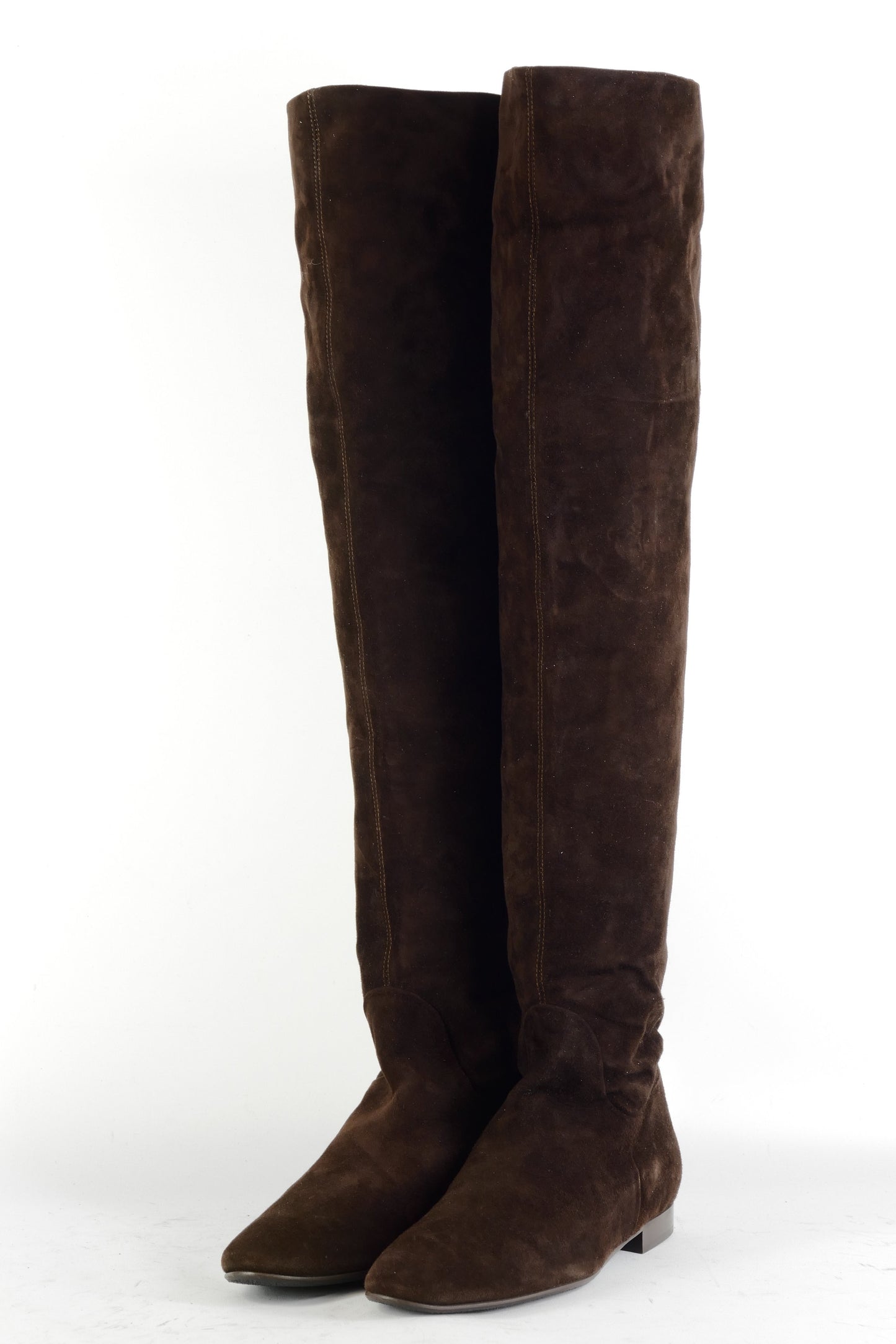 BUUTS Uli Knecht Overknees Wildleder dunkelbraun 225022-2