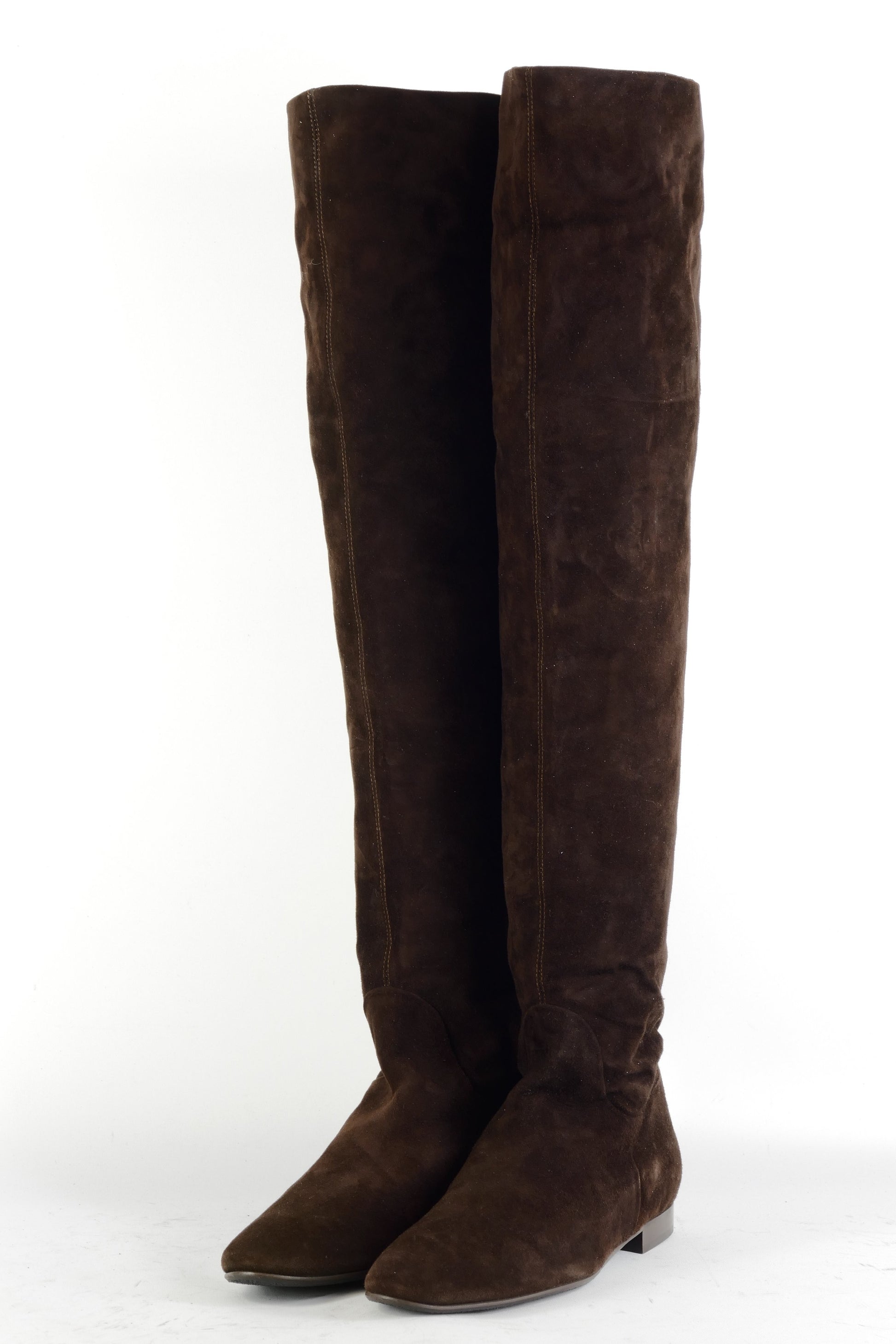 BUUTS Uli Knecht Overknees Wildleder dunkelbraun 225022-2