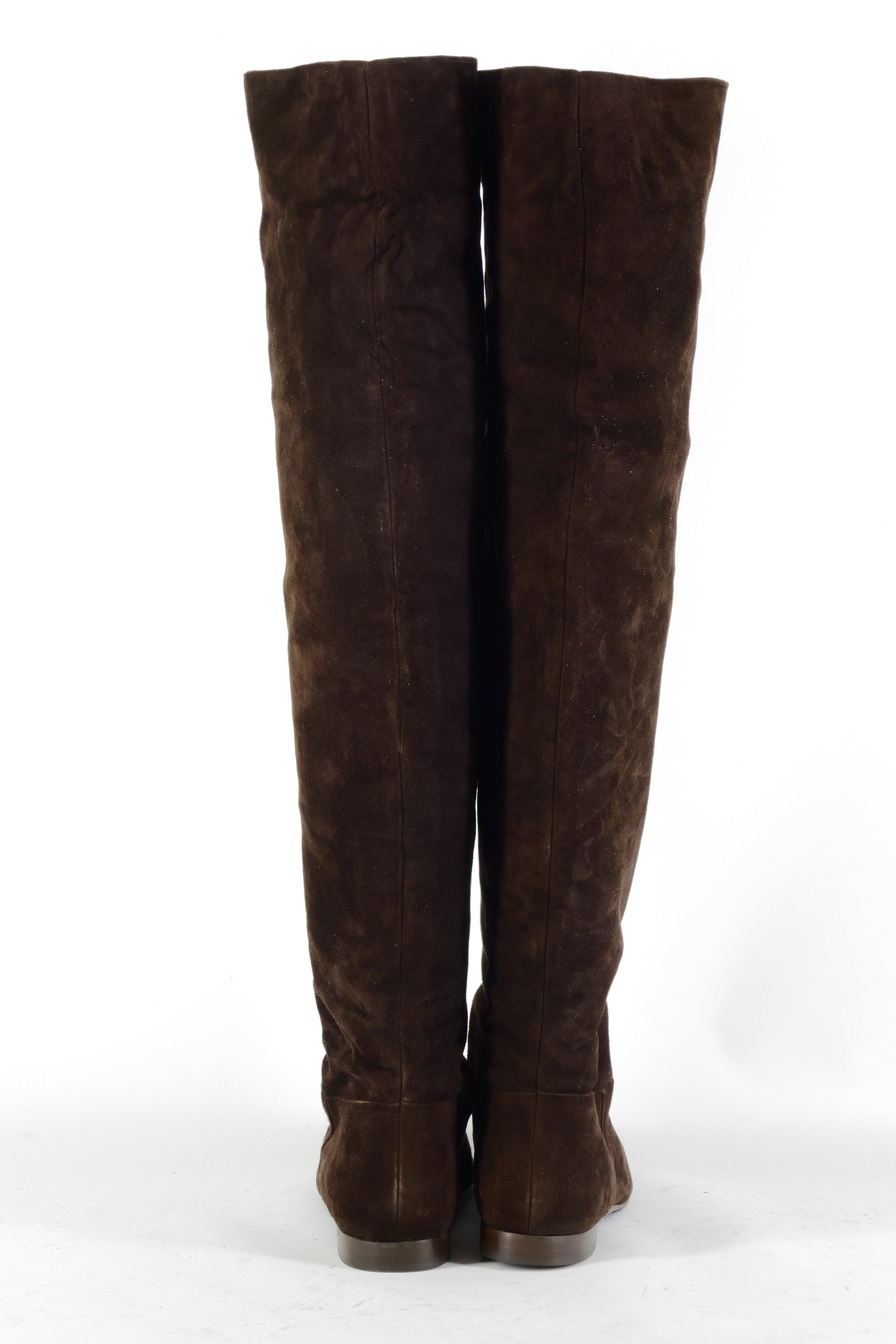 BUUTS Uli Knecht Overknees Wildleder dunkelbraun 225022-5