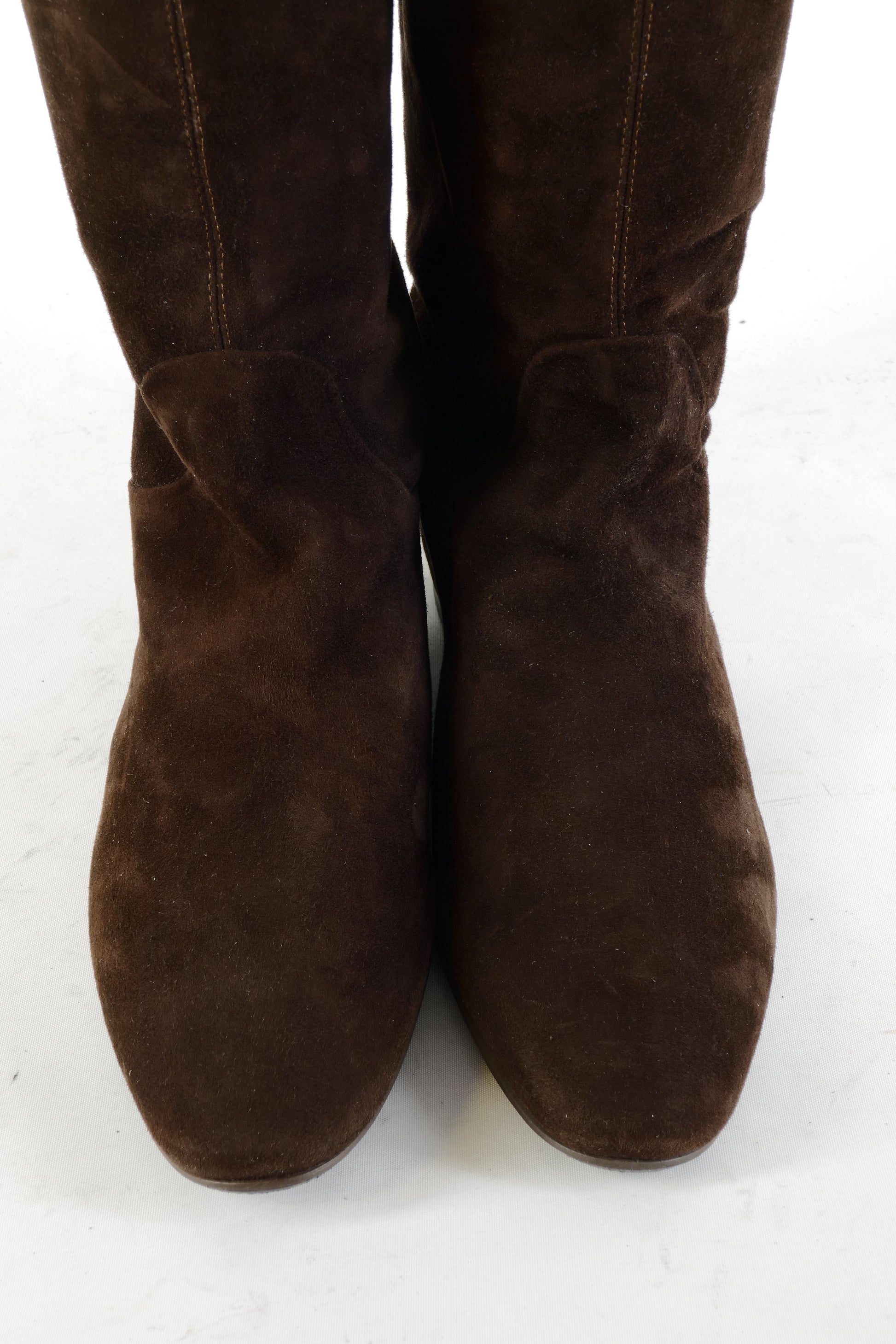 BUUTS Uli Knecht Overknees Wildleder dunkelbraun 225022-7