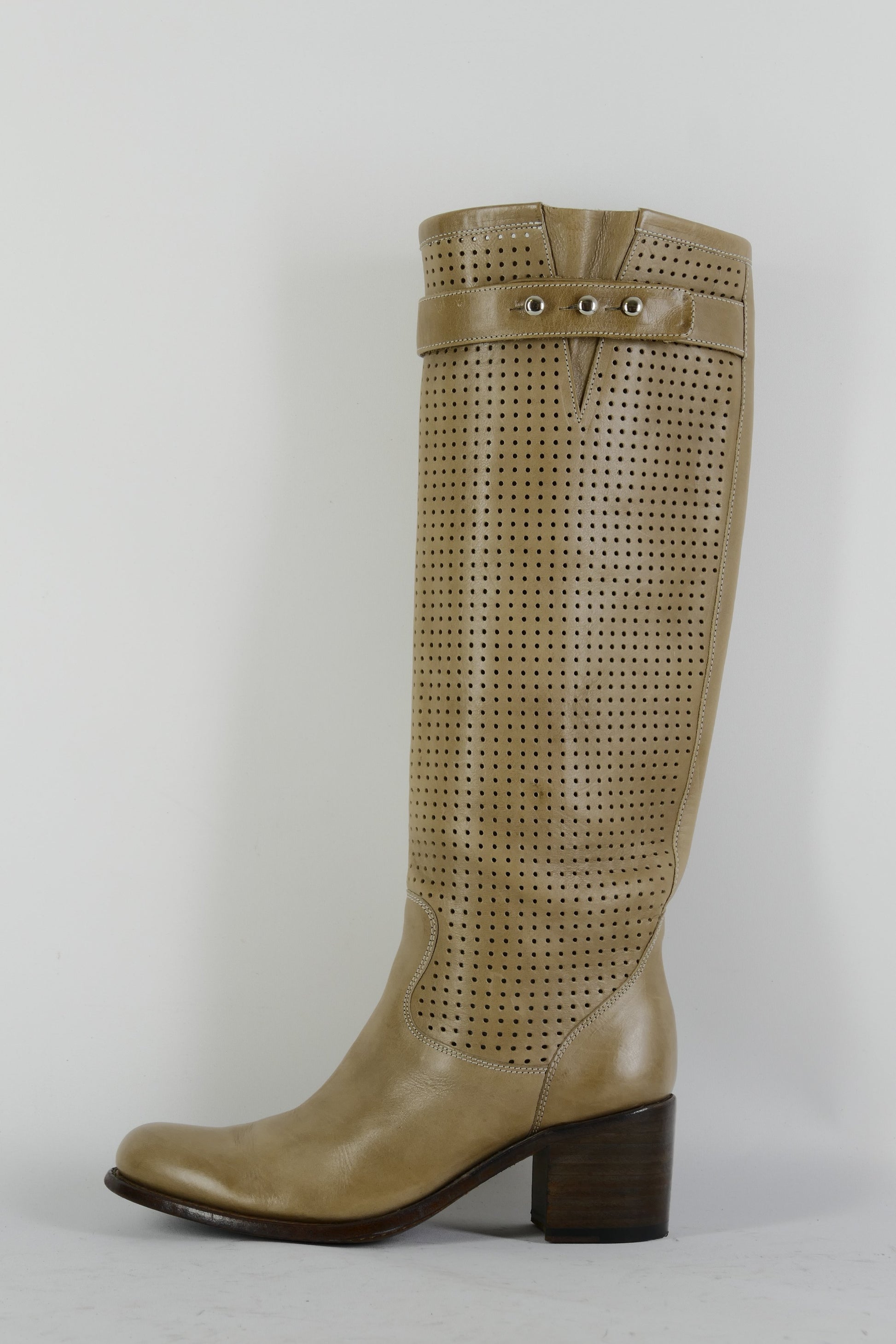 BUUTS Free Lance Stiefel Leder schlamm 225024-1