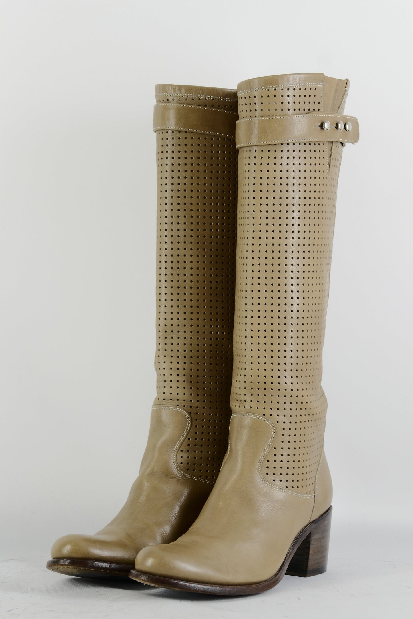 BUUTS Free Lance Stiefel Leder schlamm 225024-2