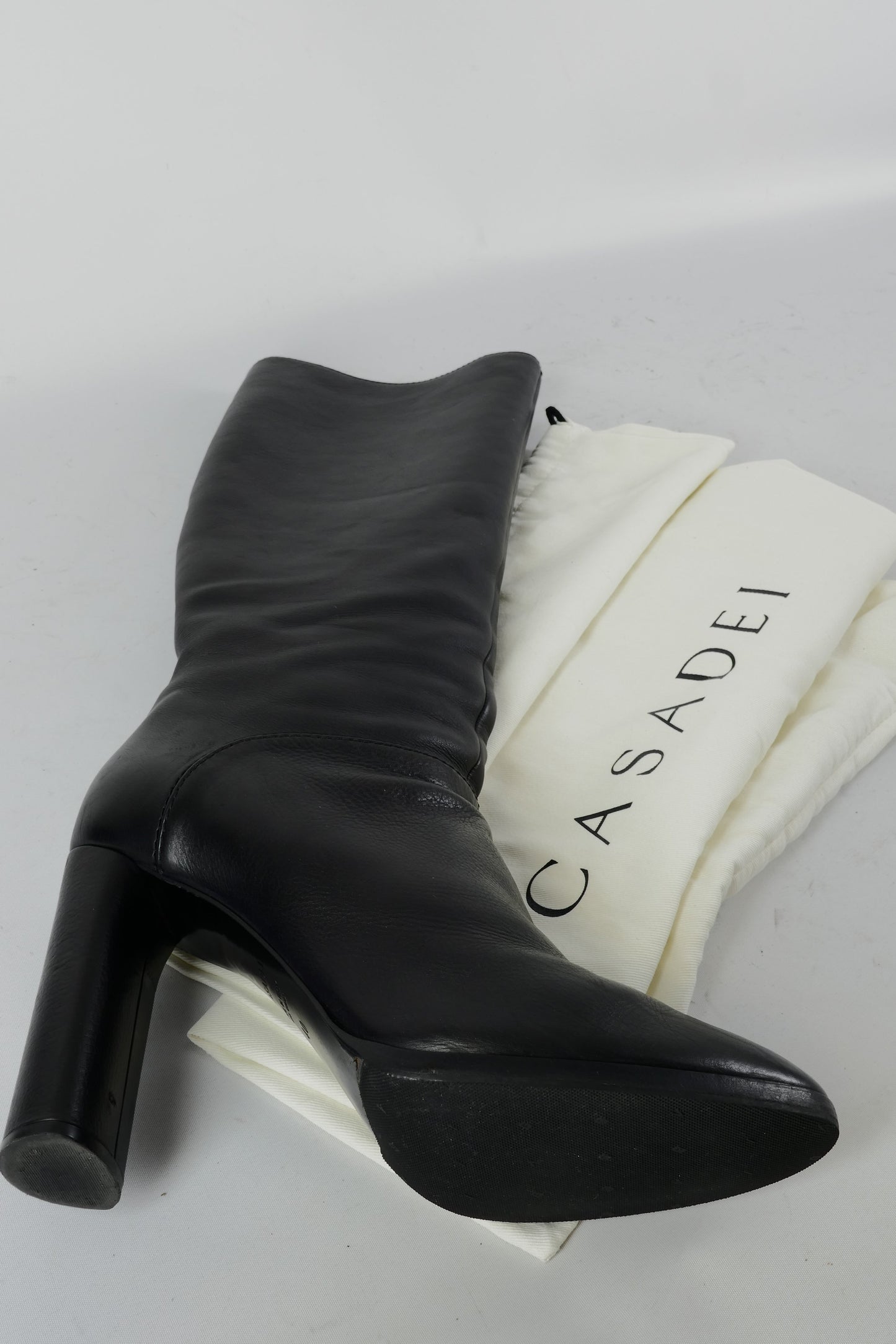 BUUTS Casadei Stiefel Leder schwarz 225027-11