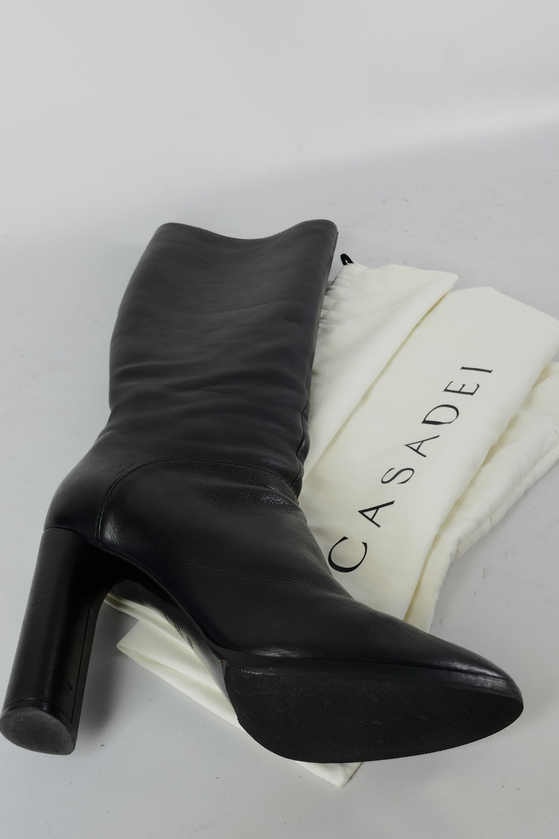 BUUTS Casadei Stiefel Leder schwarz 225027-11