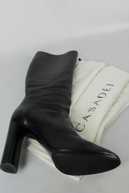 BUUTS Casadei Stiefel Leder schwarz 225027-11