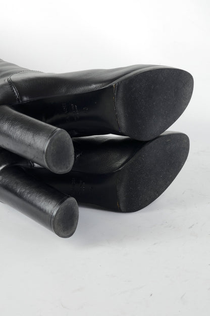 BUUTS Casadei Stiefel Leder schwarz 225027-8