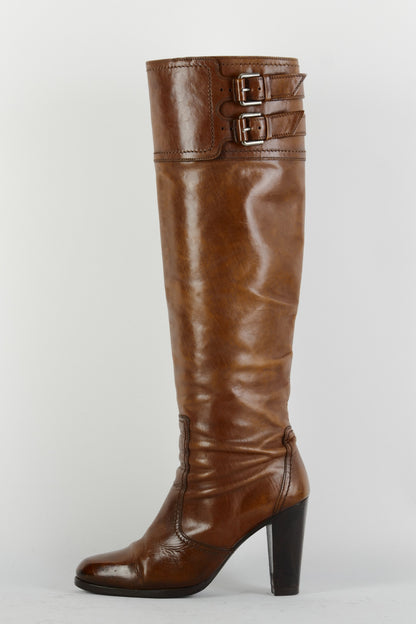 BUUTS Barbara Bui Stiefel Leder mittelbraun 225028-1