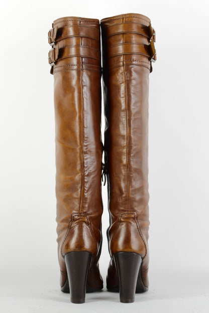 BUUTS Barbara Bui Stiefel Leder mittelbraun 225028-5