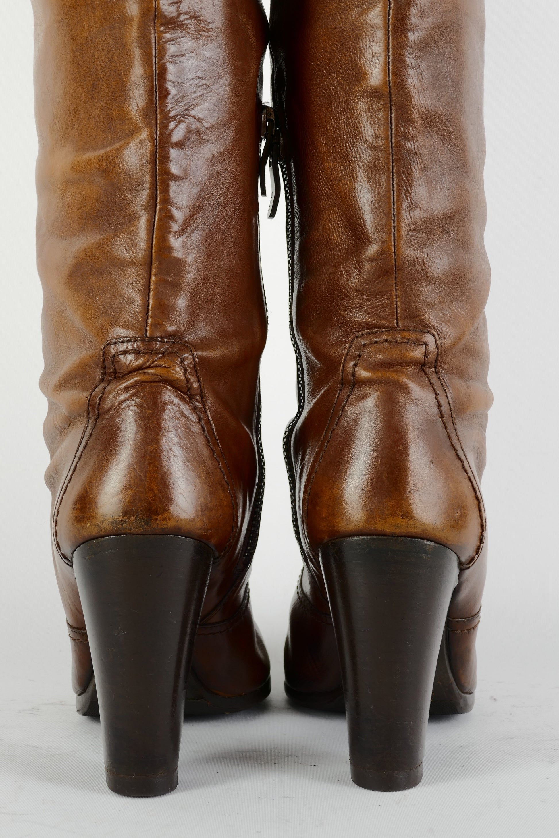 BUUTS Barbara Bui Stiefel Leder mittelbraun 225028-6