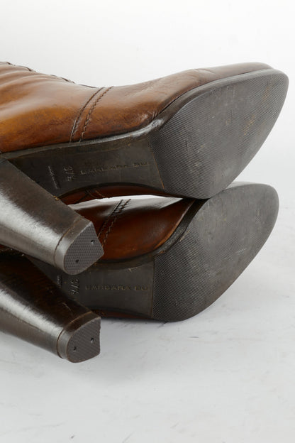 BUUTS Barbara Bui Stiefel Leder mittelbraun 225028-8