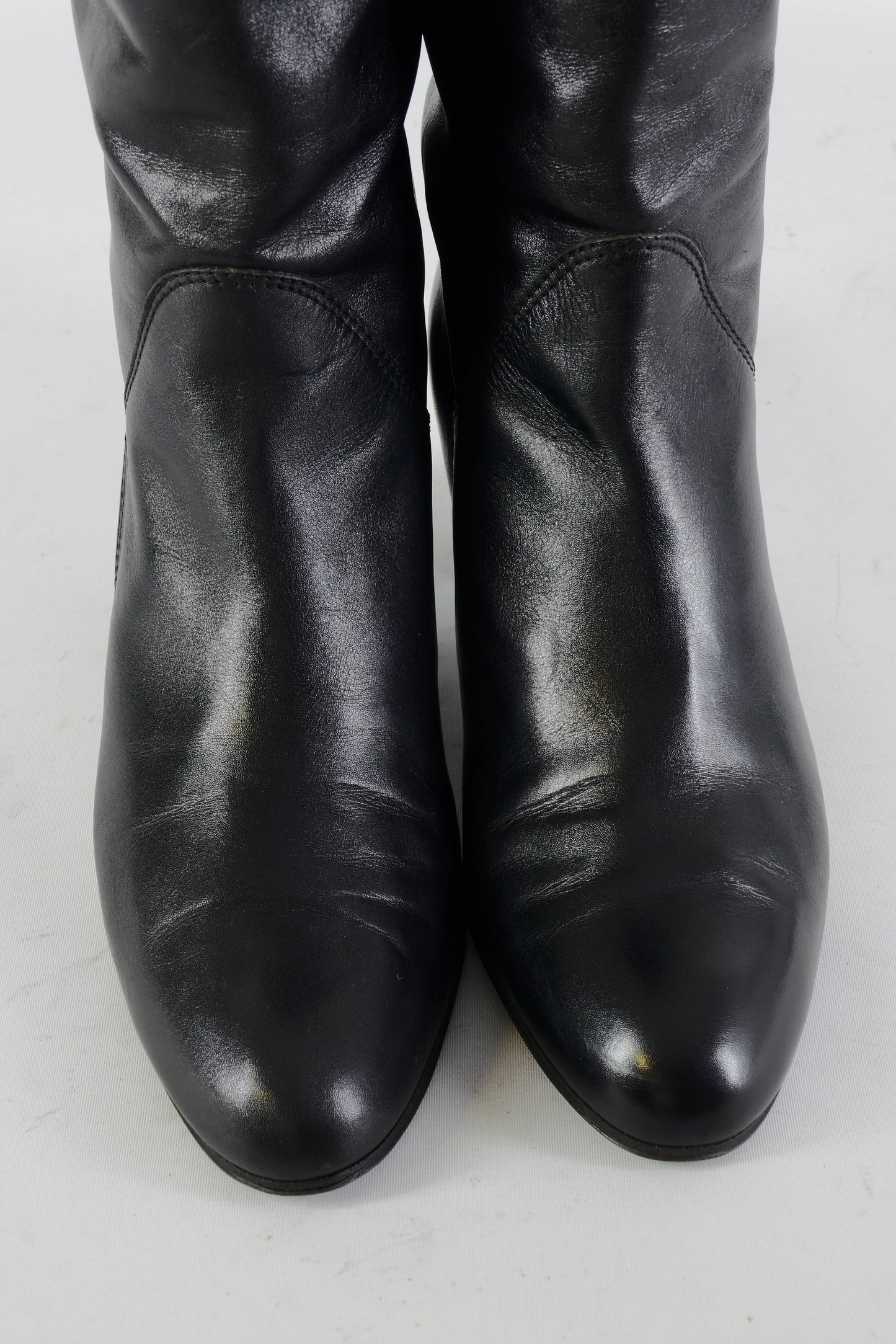 BUUTS Bruno Magli Vintage-Stiefel Leder schwarz 225029-7