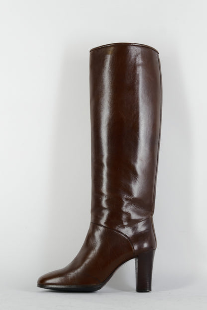 BUUTS Morlacchi Vintage-Stiefel Leder dunkelbraun 225030-1
