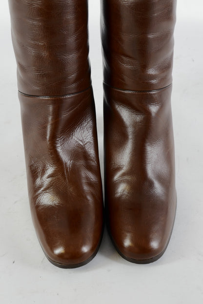 BUUTS Morlacchi Vintage-Stiefel Leder dunkelbraun 225030-7