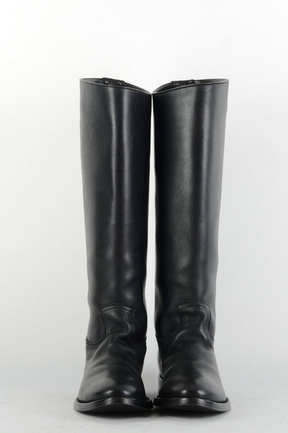 BUUTS Hugo Boss Stiefel Leder schwarz 225031-4