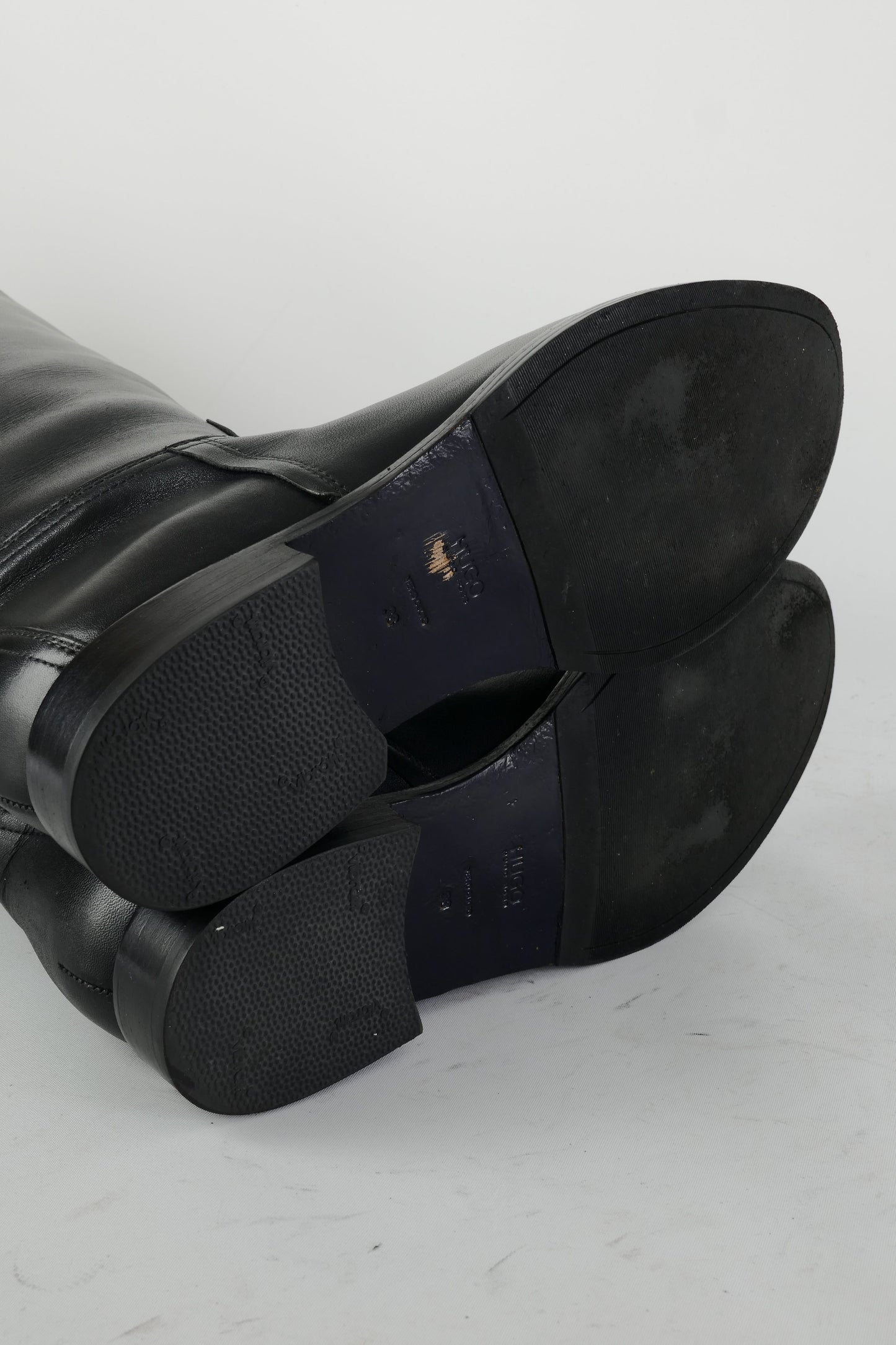 BUUTS Hugo Boss Stiefel Leder schwarz 225031-8