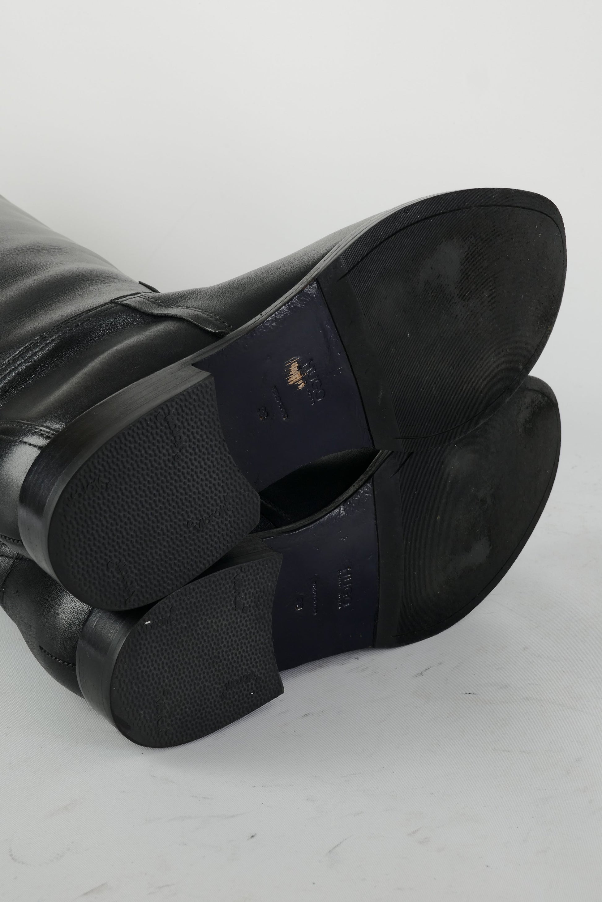 BUUTS Hugo Boss Stiefel Leder schwarz 225031-8