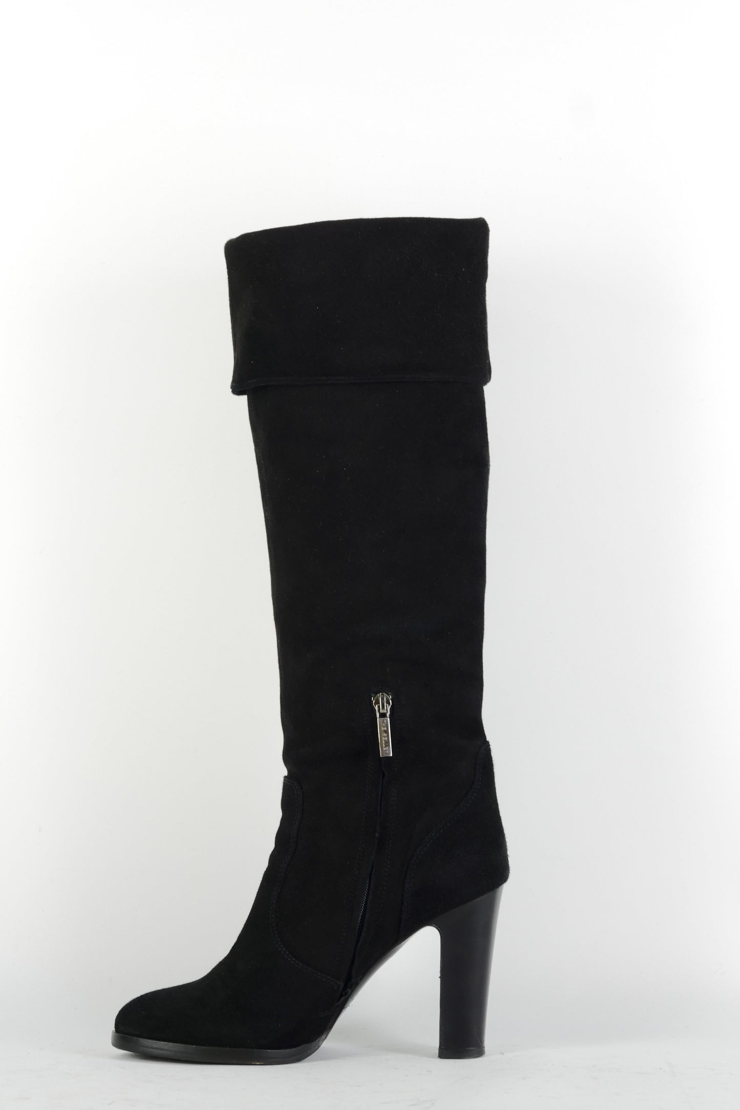 BUUTS The Seller Hohe Stiefel Wildleder schwarz 225033-10