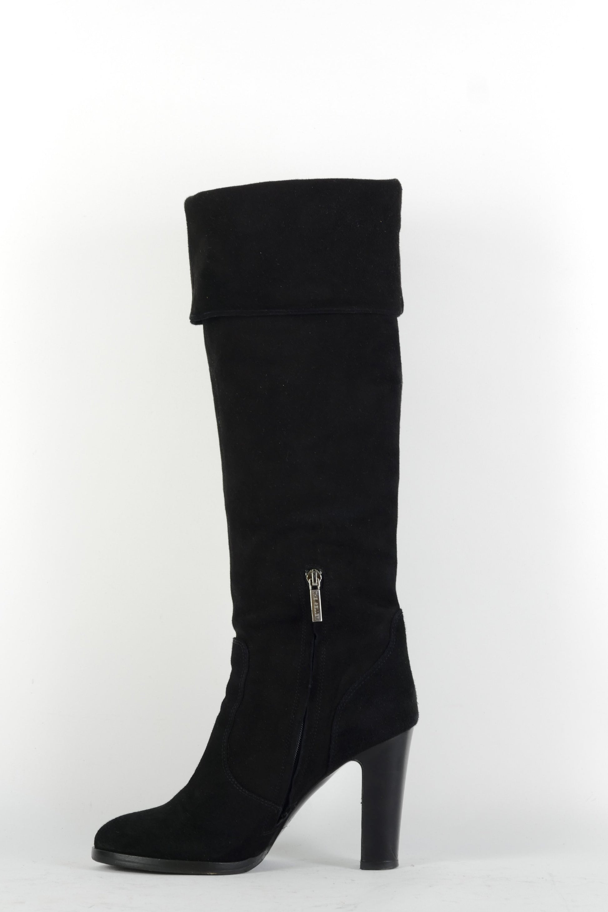 BUUTS The Seller Hohe Stiefel Wildleder schwarz 225033-10