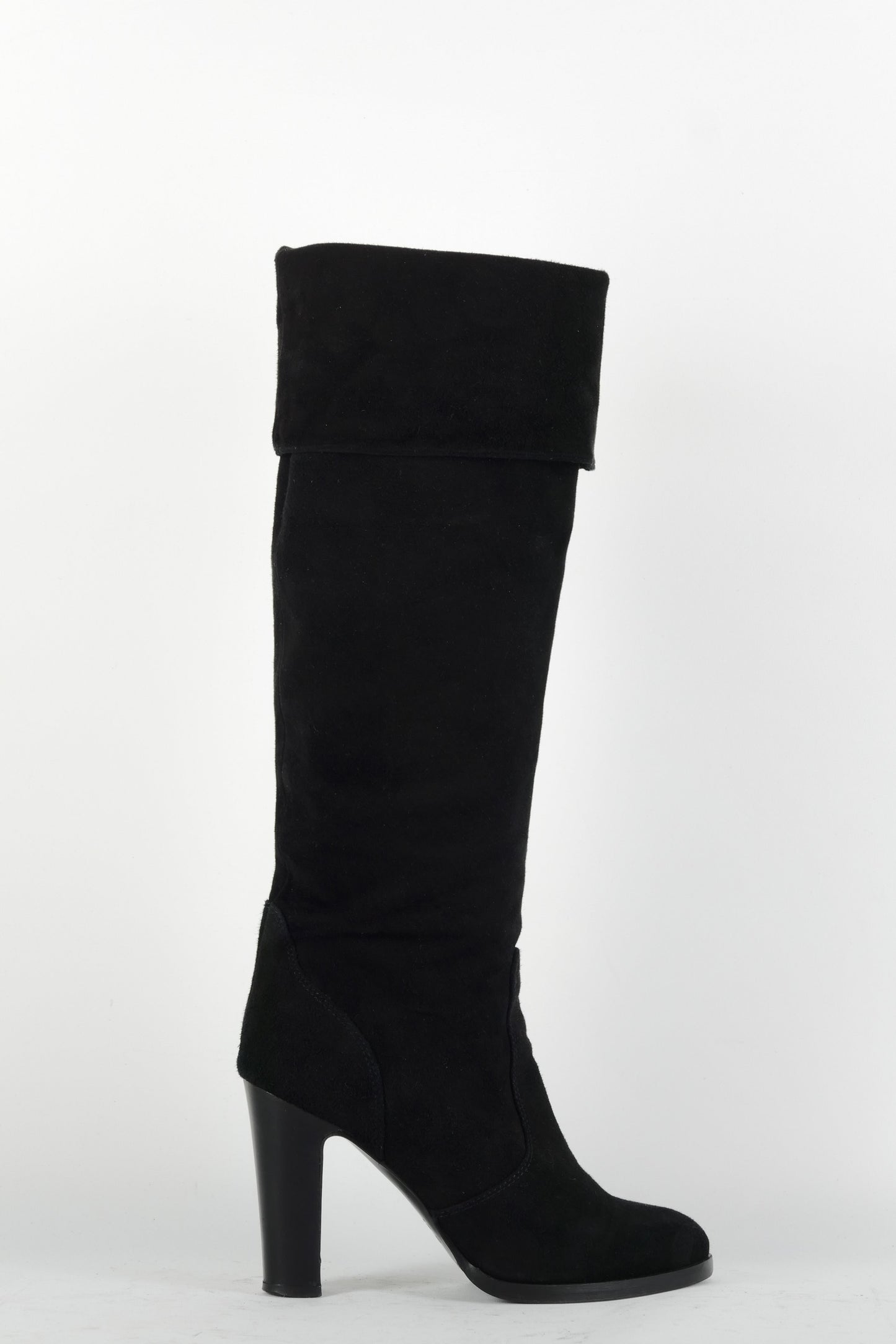 BUUTS The Seller Hohe Stiefel Wildleder schwarz 225033-11