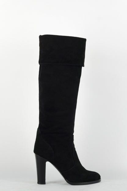 BUUTS The Seller Hohe Stiefel Wildleder schwarz 225033-11