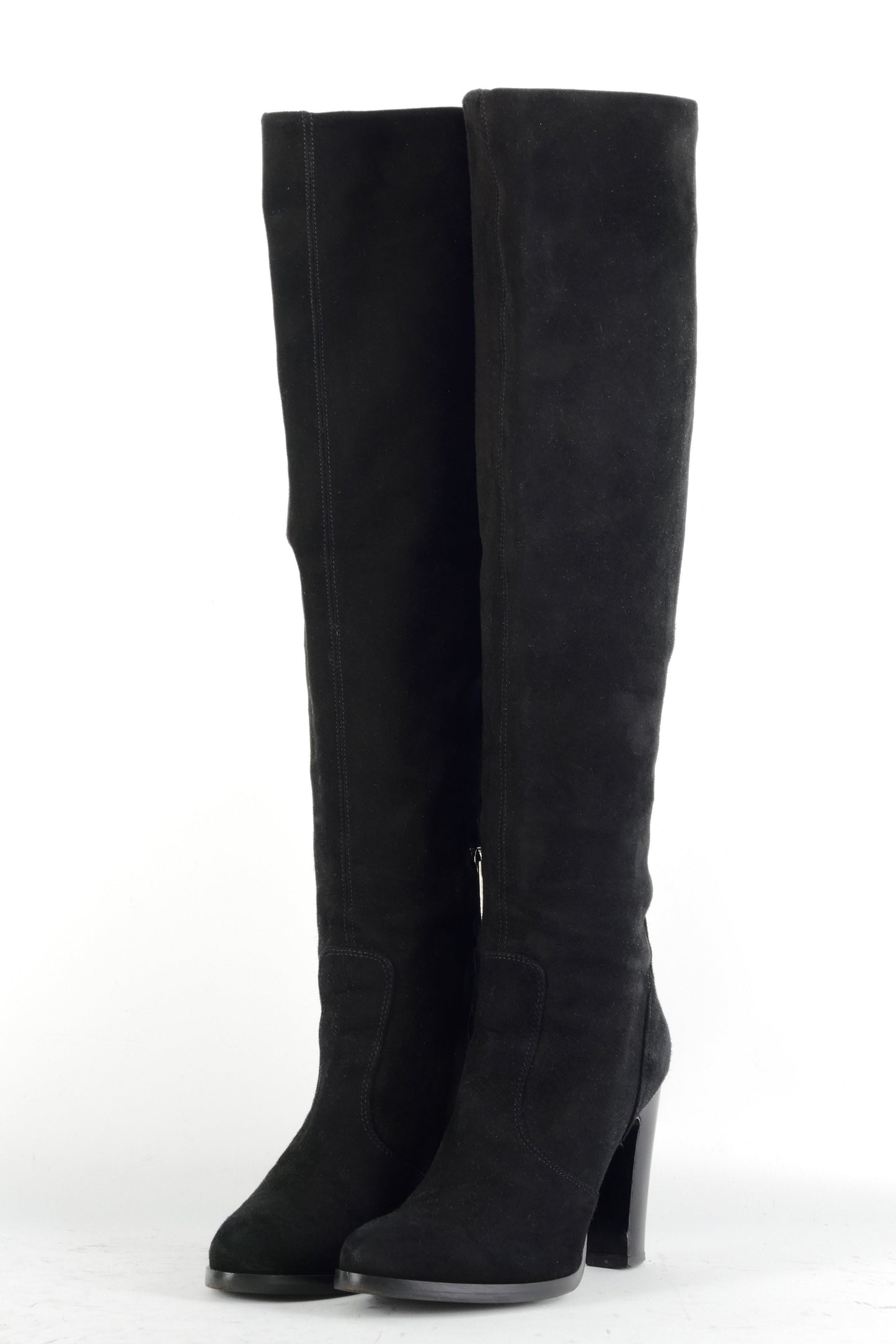 BUUTS The Seller Hohe Stiefel Wildleder schwarz 225033-2