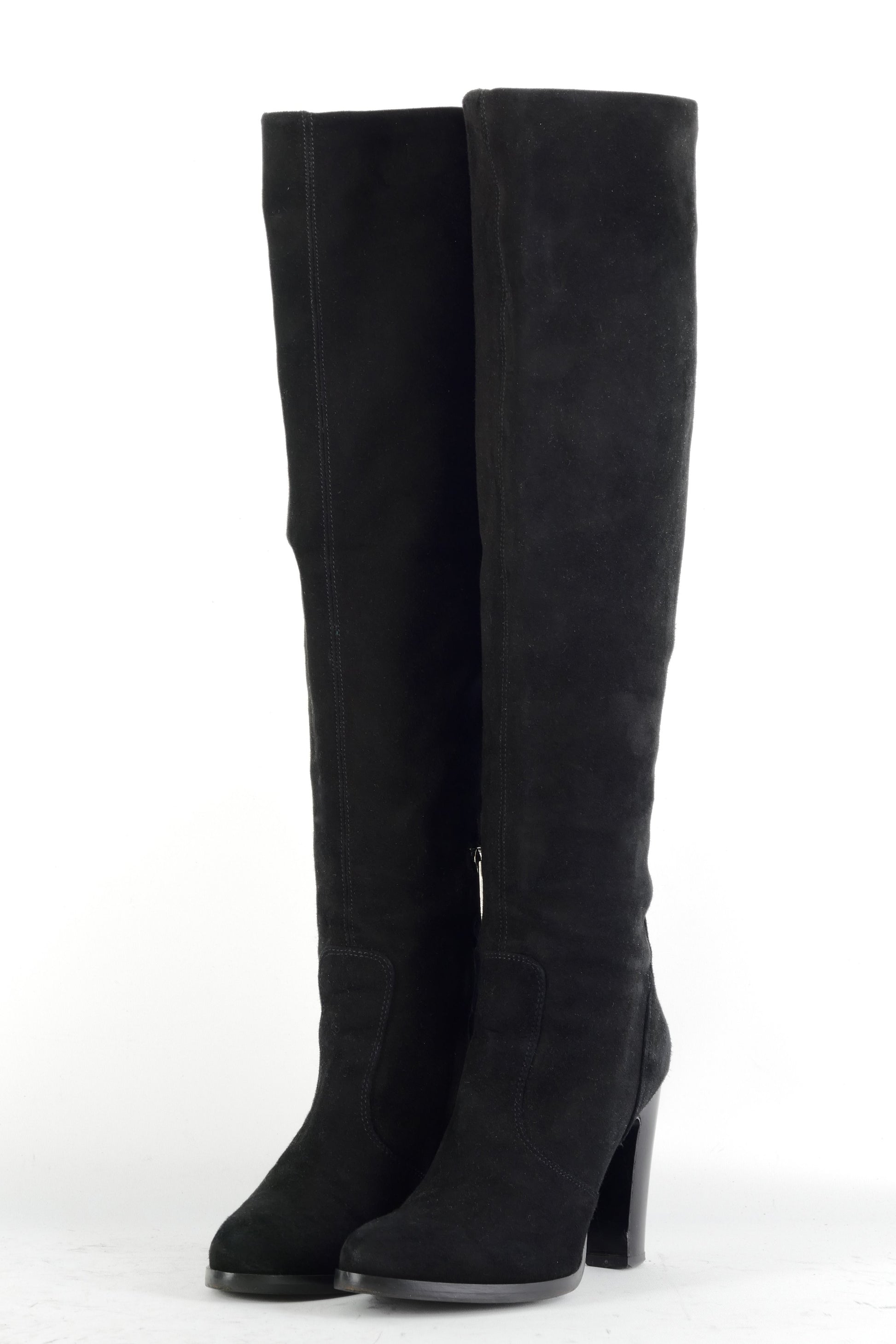 BUUTS The Seller Hohe Stiefel Wildleder schwarz 225033-2