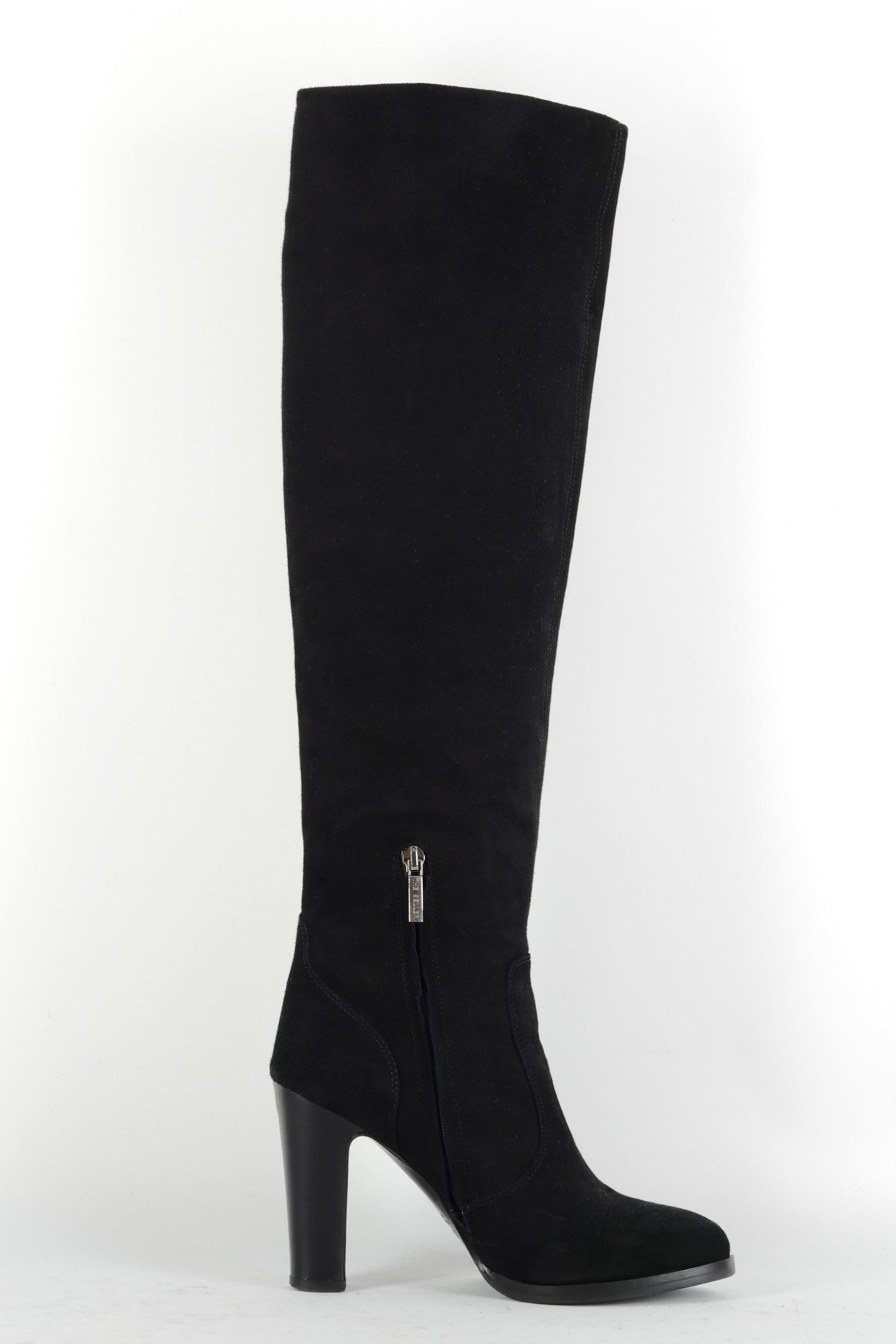 BUUTS The Seller Hohe Stiefel Wildleder schwarz 225033-3