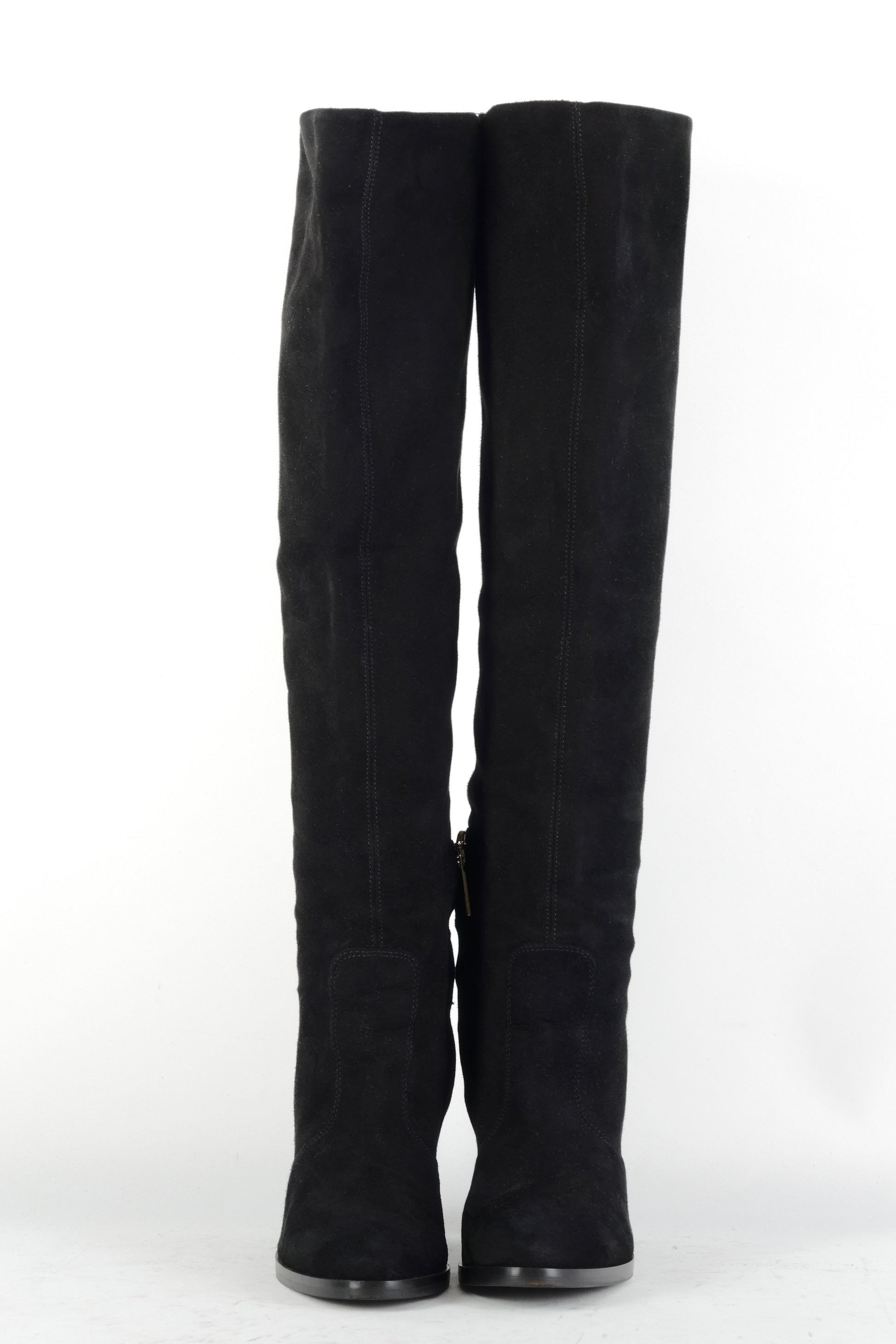 BUUTS The Seller Hohe Stiefel Wildleder schwarz 225033-4