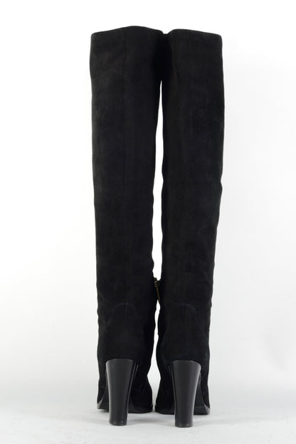 BUUTS The Seller Hohe Stiefel Wildleder schwarz 225033-5