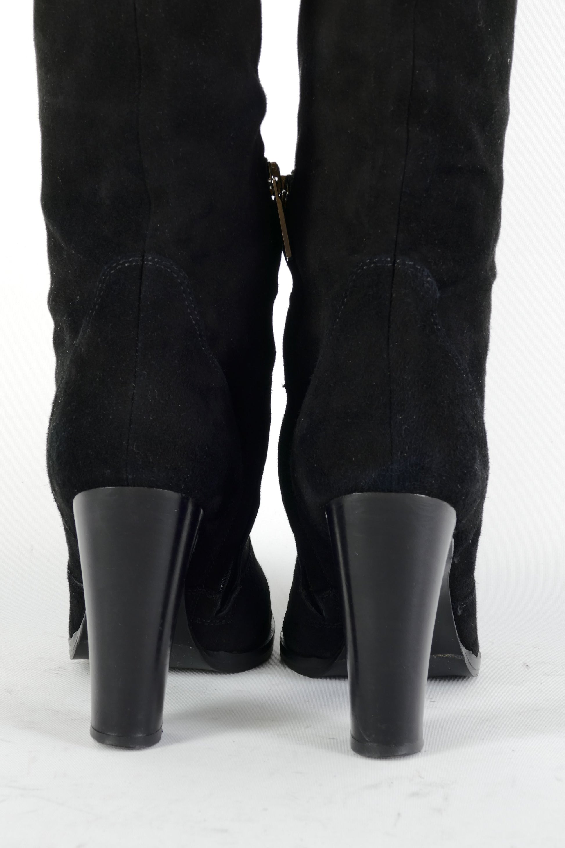 BUUTS The Seller Hohe Stiefel Wildleder schwarz 225033-6