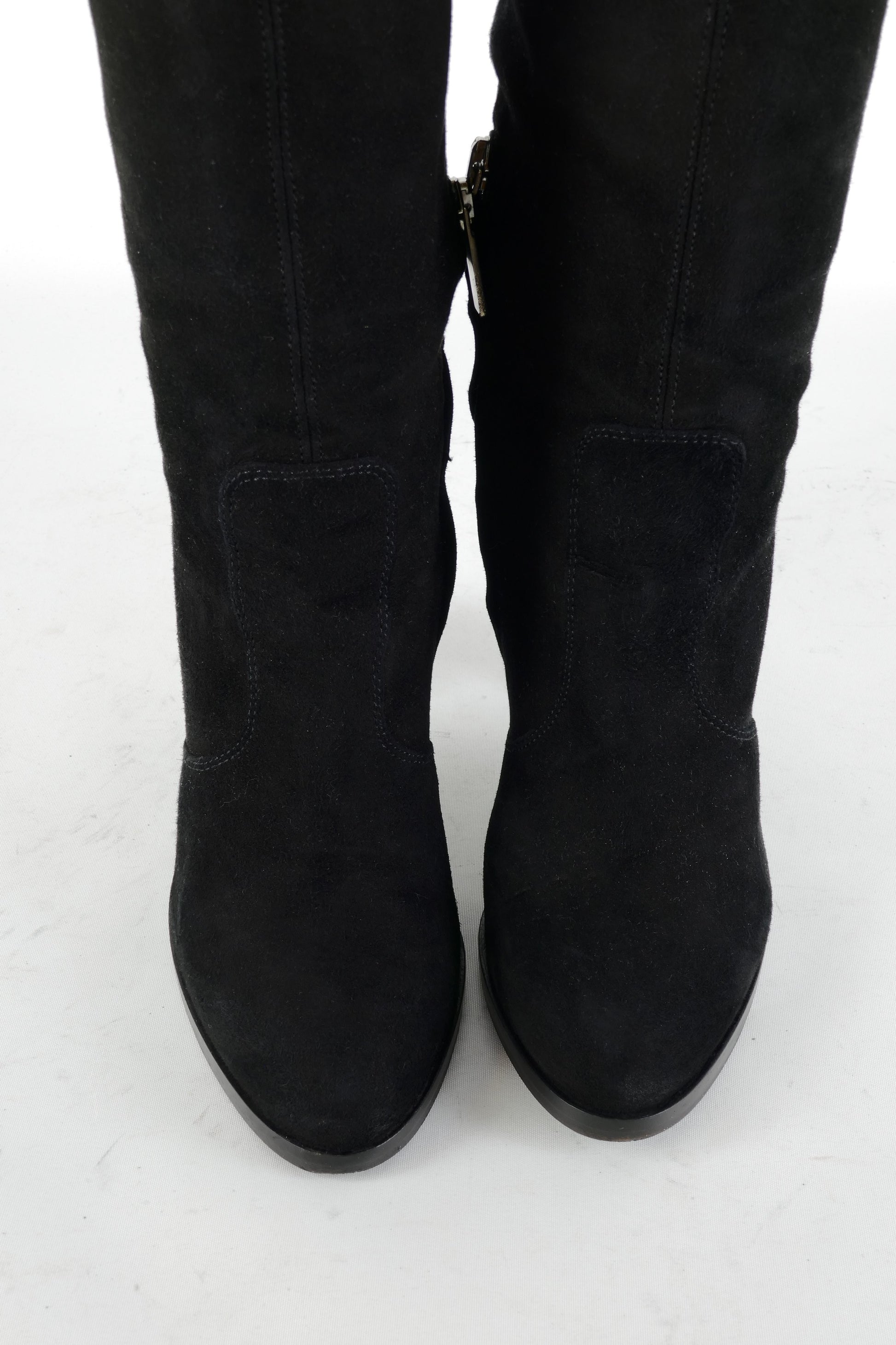 BUUTS The Seller Hohe Stiefel Wildleder schwarz 225033-7
