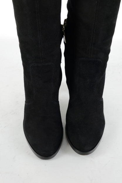 BUUTS The Seller Hohe Stiefel Wildleder schwarz 225033-7