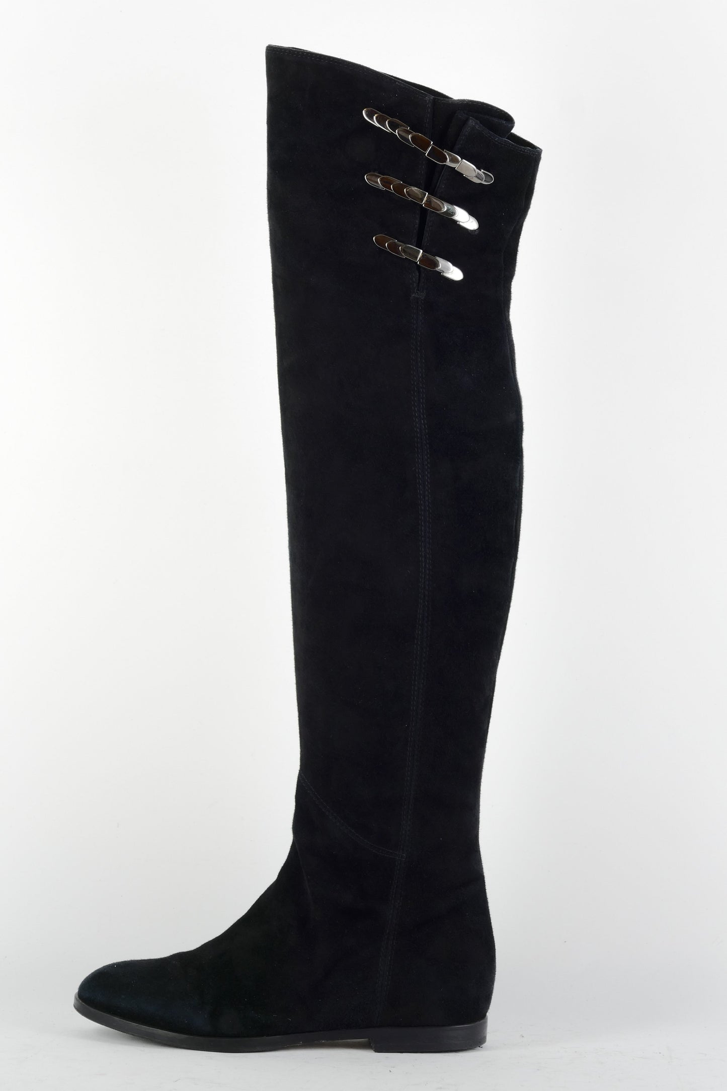 BUUTS LePepe Overknees Wildleder schwarz 225034-1