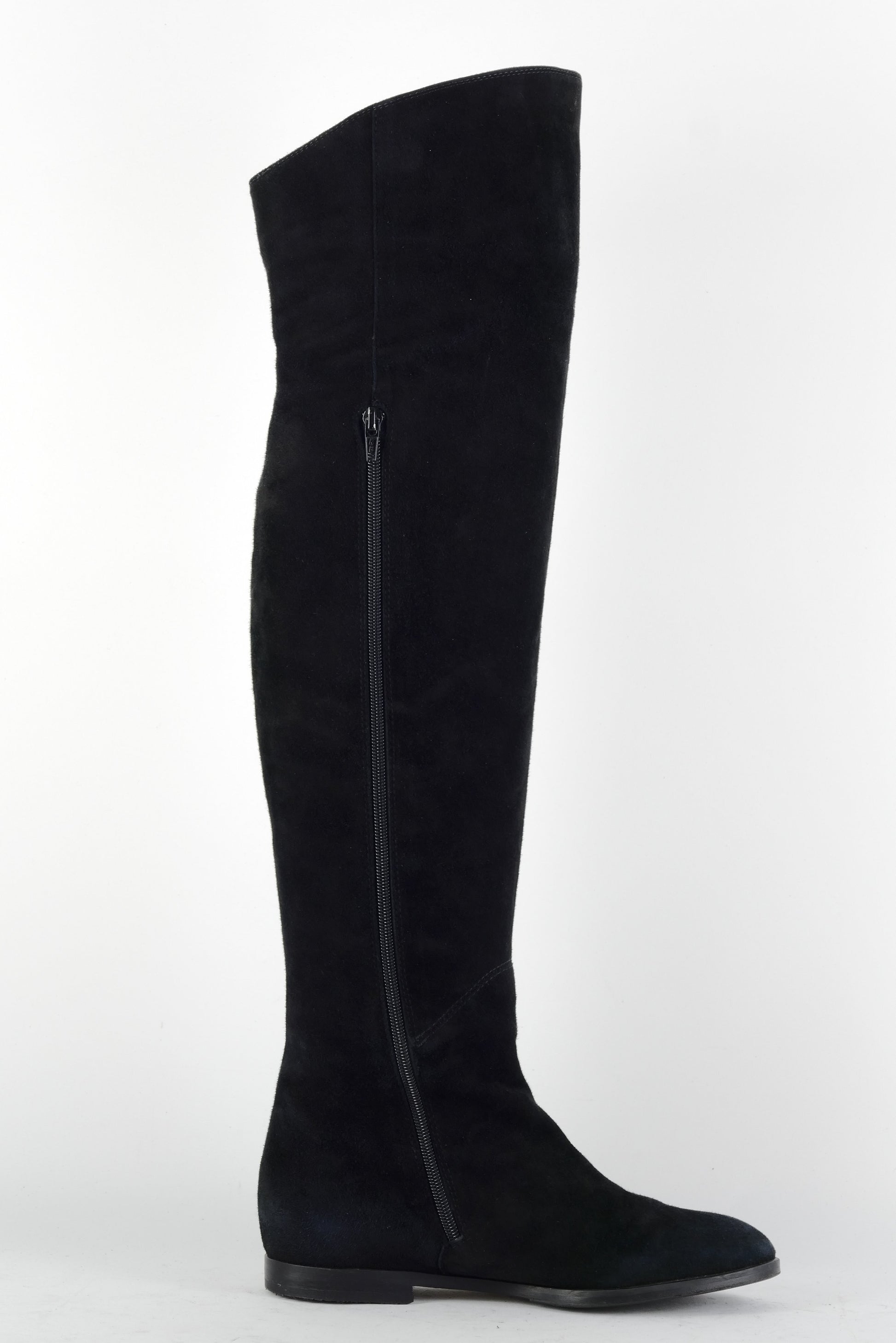 BUUTS LePepe Overknees Wildleder schwarz 225034-3