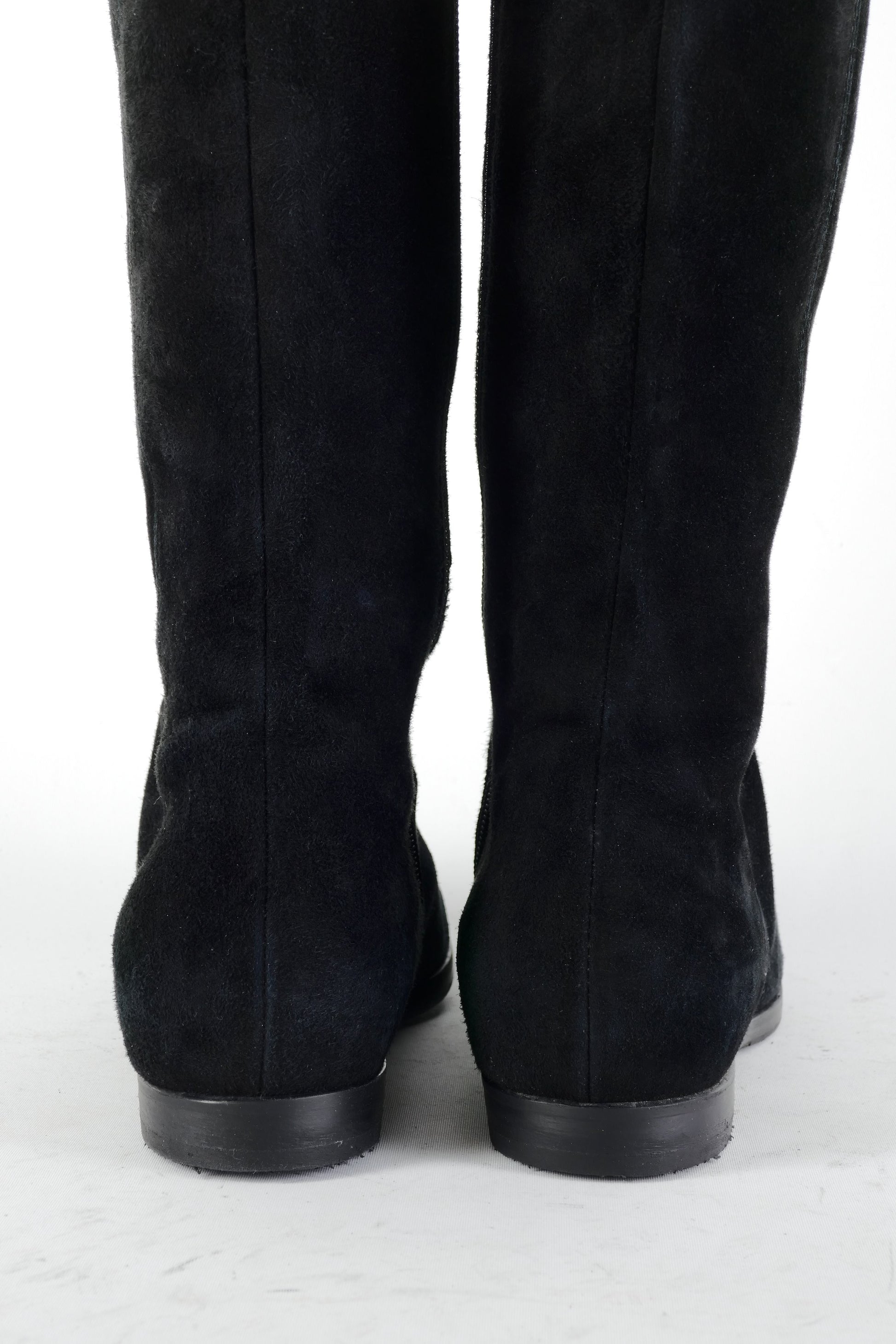 BUUTS LePepe Overknees Wildleder schwarz 225034-6