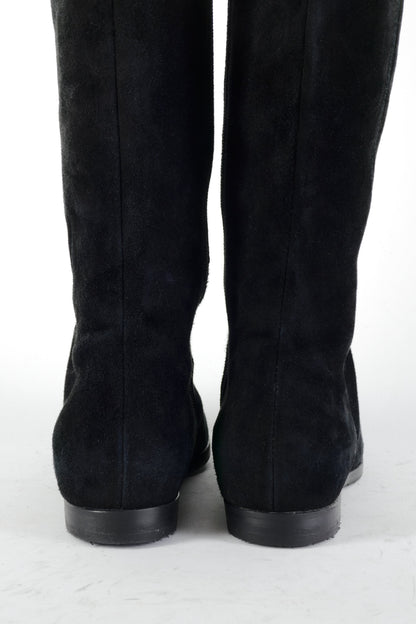 BUUTS LePepe Overknees Wildleder schwarz 225034-6