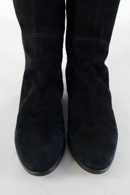 BUUTS LePepe Overknees Wildleder schwarz 225034-7