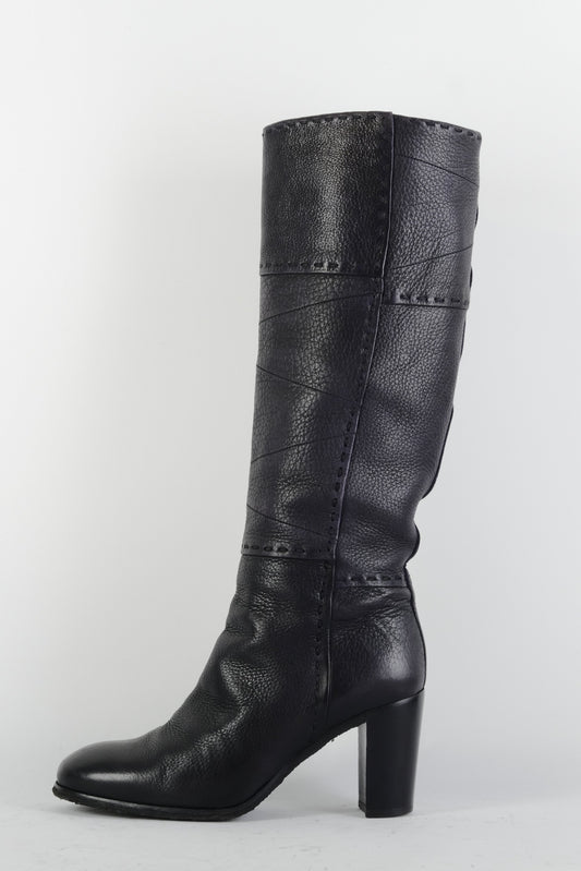 BUUTS Free Lance Stiefel Leder schwarz 225037-1