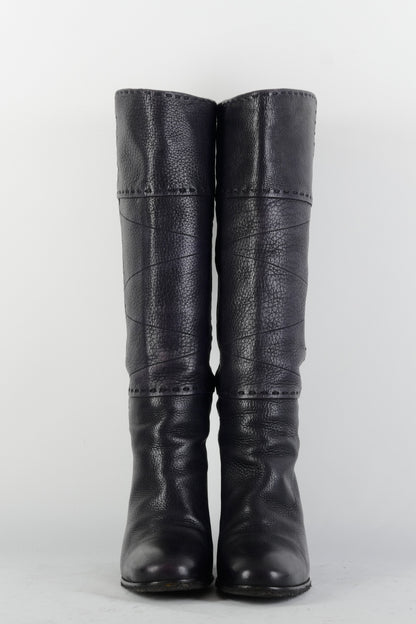 BUUTS Free Lance Stiefel Leder schwarz 225037-4
