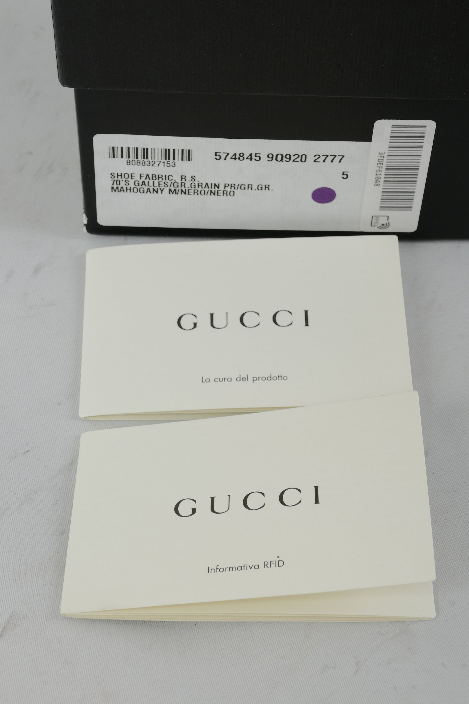 BUUTS Gucci Overknees Leder schwarz 225039-14