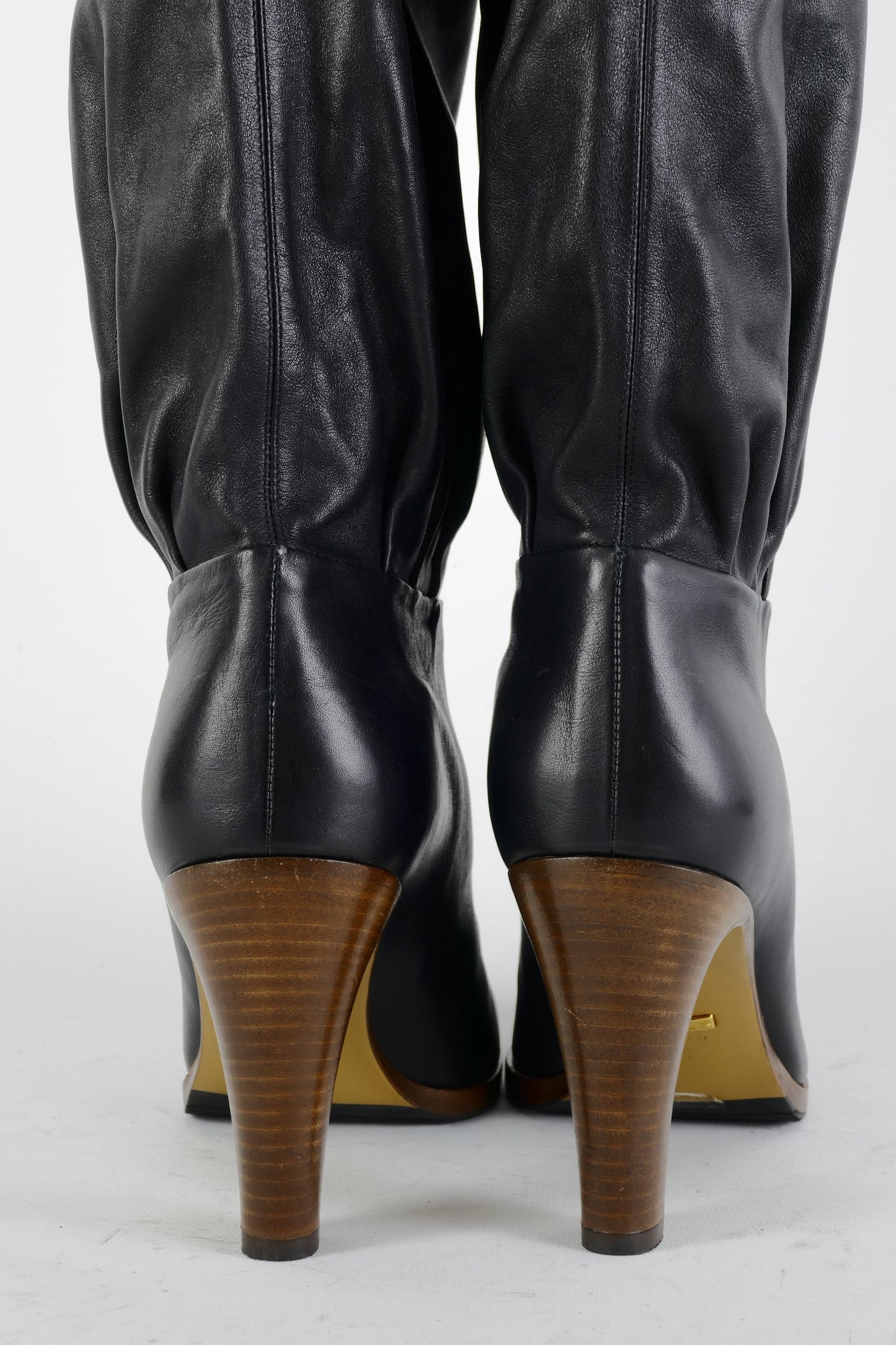 BUUTS Gucci Overknees Leder schwarz 225039-6