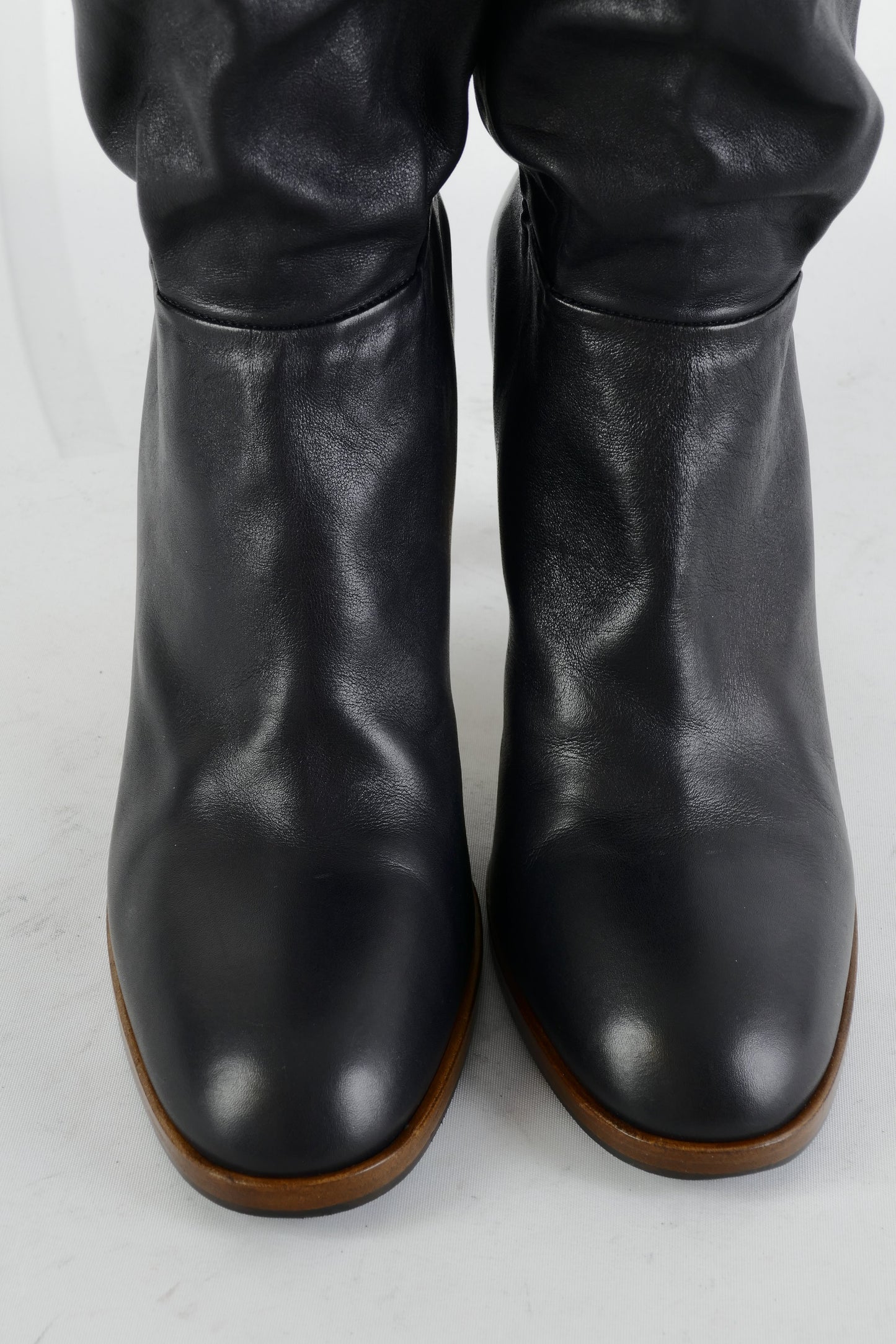 BUUTS Gucci Overknees Leder schwarz 225039-7