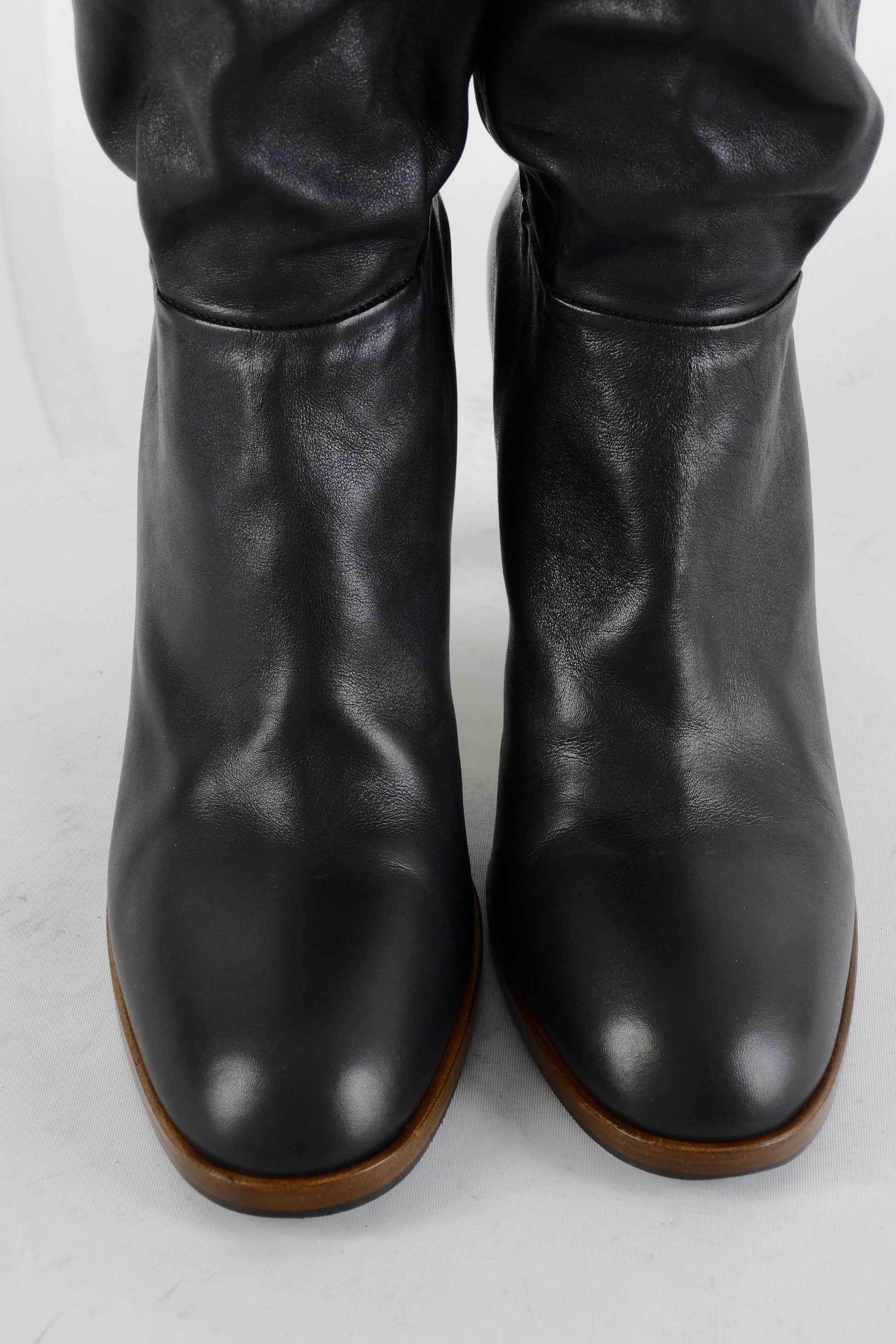 BUUTS Gucci Overknees Leder schwarz 225039-7
