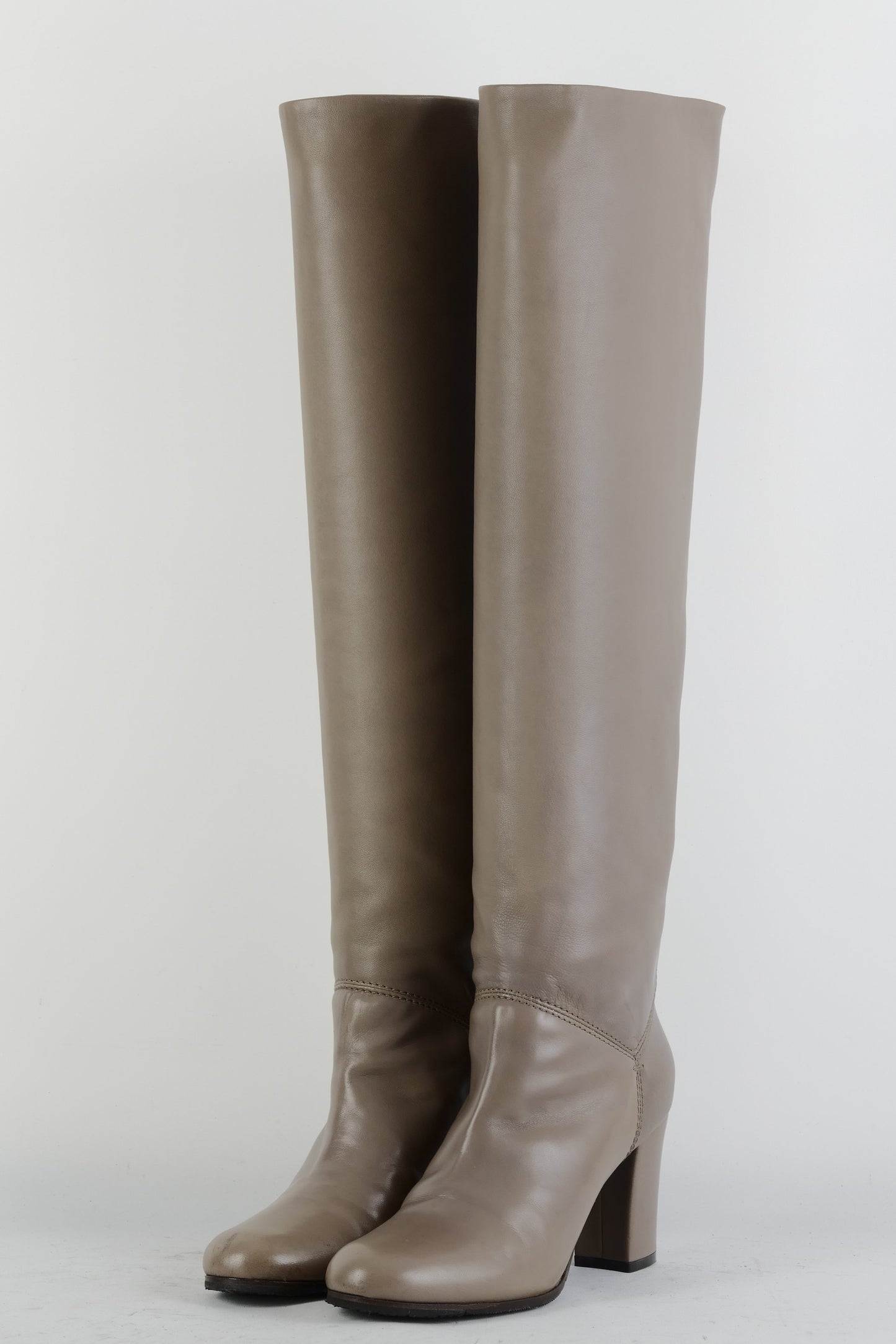 BUUTS L'Autre Chose Hohe Stiefel Leder schlamm 225043-2