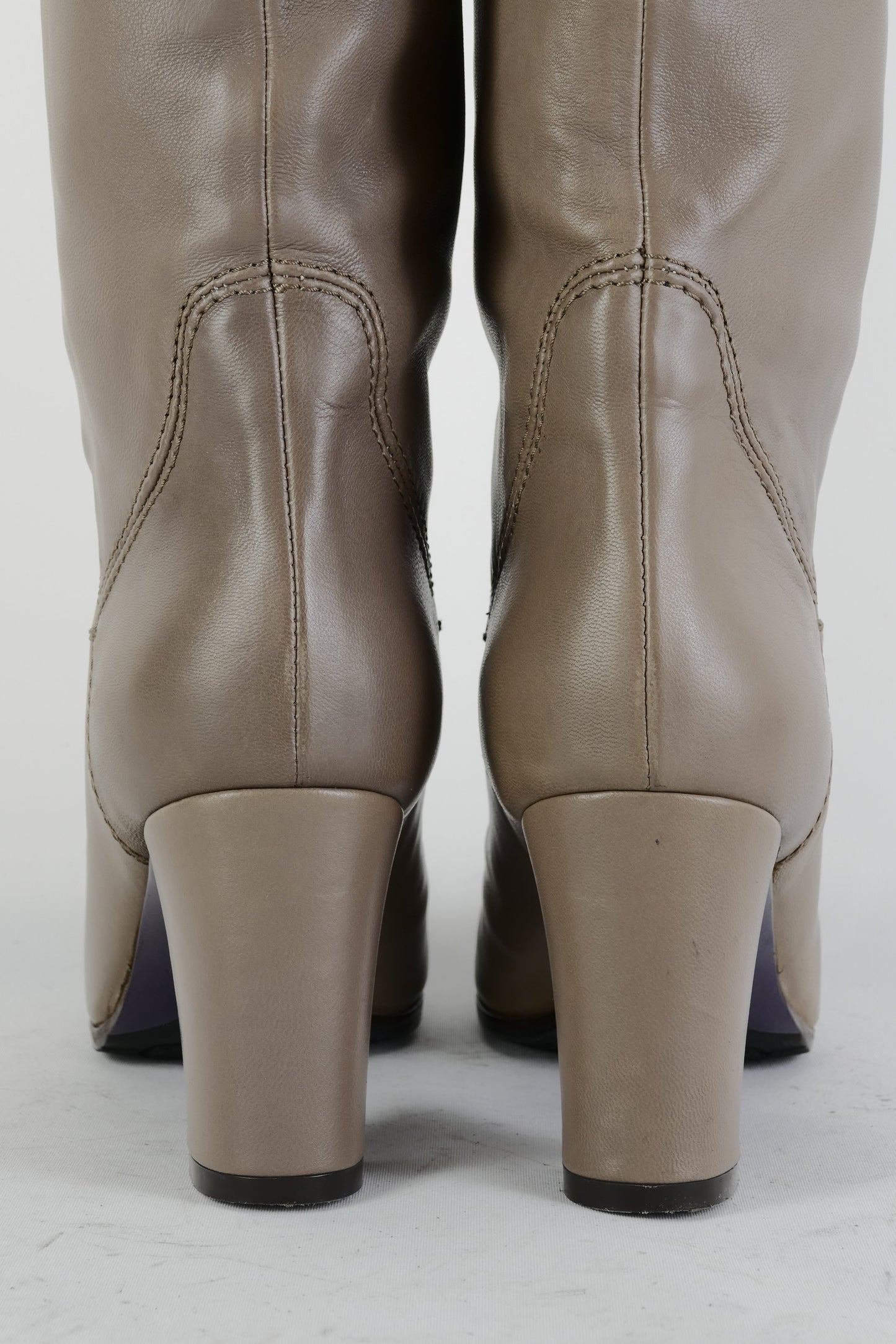 BUUTS L'Autre Chose Hohe Stiefel Leder schlamm 225043-6