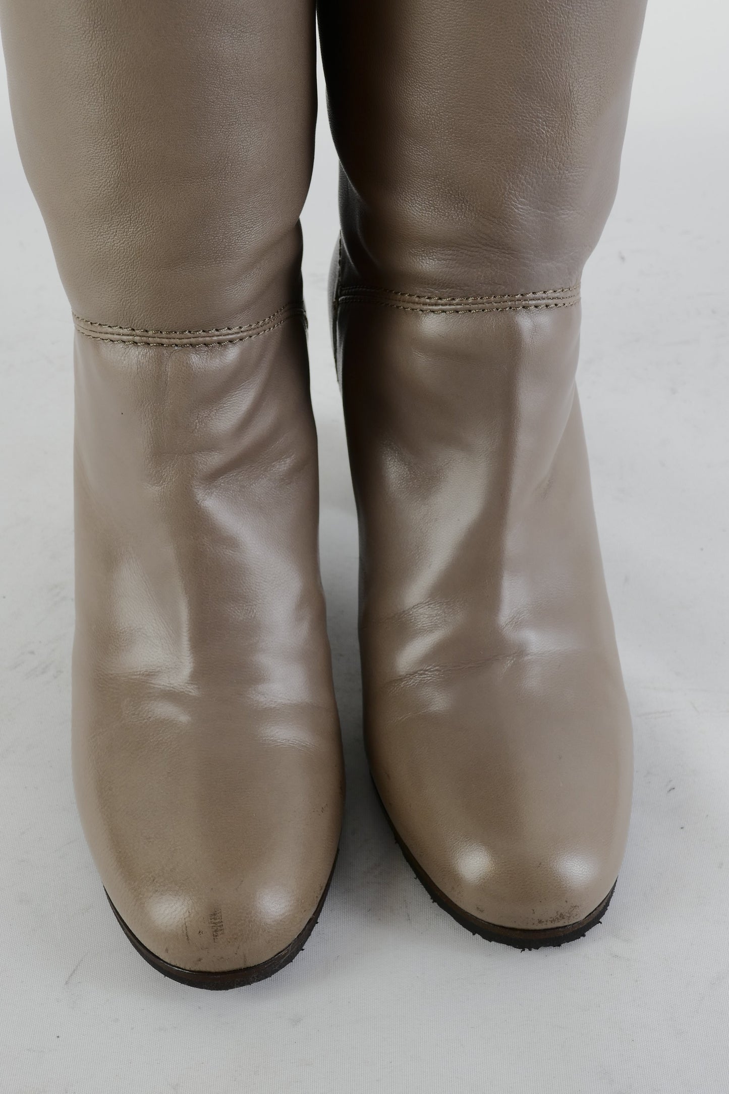 BUUTS L'Autre Chose Hohe Stiefel Leder schlamm 225043-7