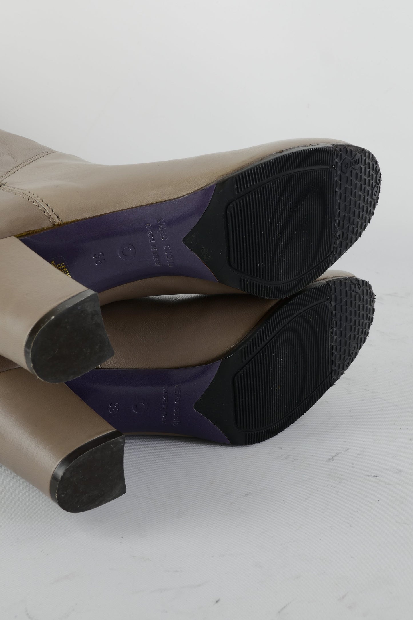 BUUTS L'Autre Chose Hohe Stiefel Leder schlamm 225043-8