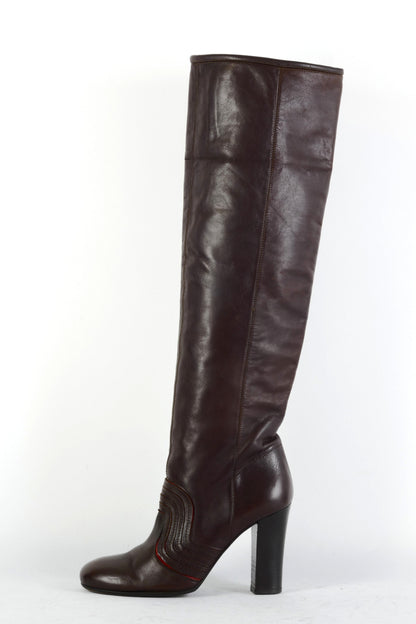 BUUTS Miss Sixty Stiefel Leder dunkelbraun 225045-1