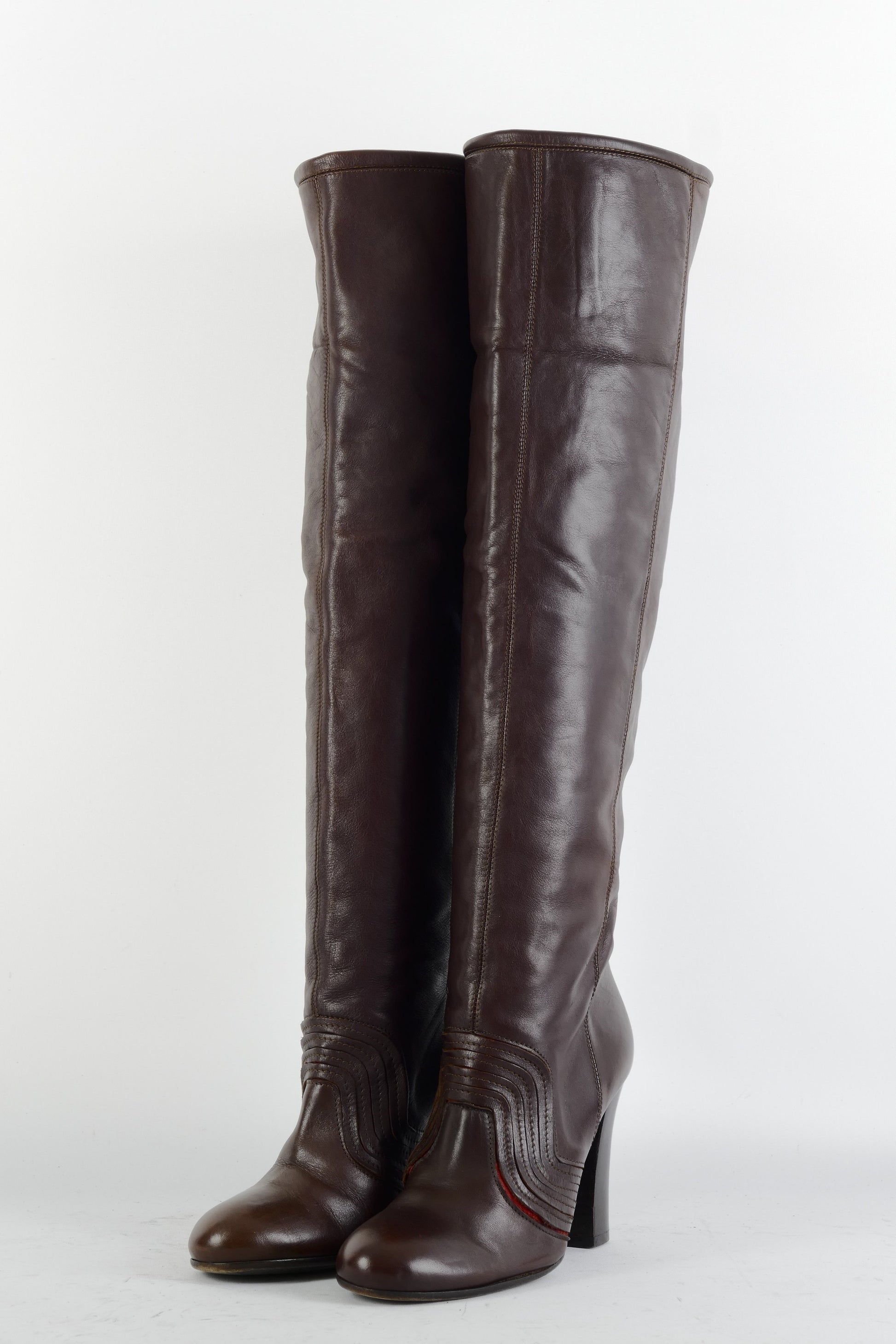 BUUTS Miss Sixty Stiefel Leder dunkelbraun 225045-2