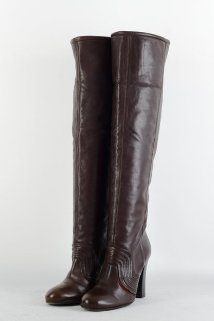 BUUTS Miss Sixty Stiefel Leder dunkelbraun 225045-2